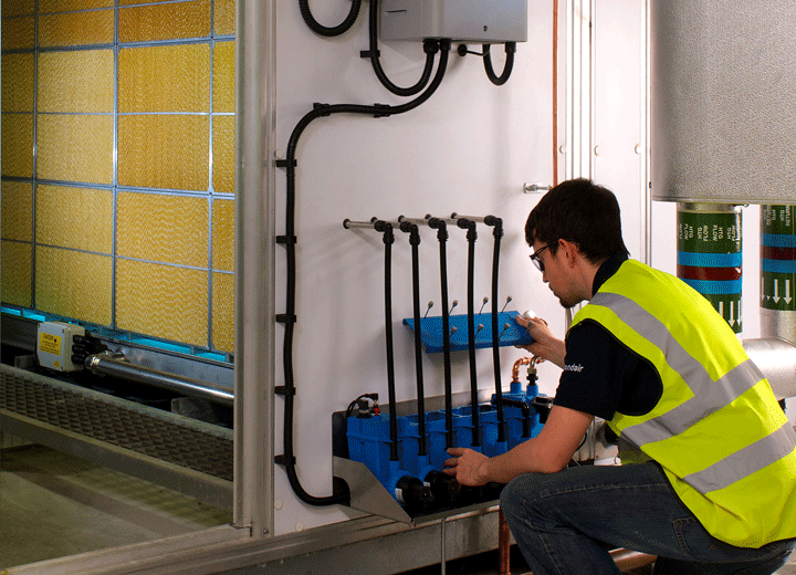 Condair's humidifier installations, high quality, safe & competitive